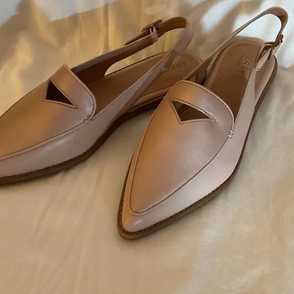 Sperry Blush Slingback Loafers - Picture 1 of 4